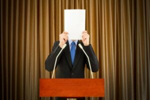 Scenskräck och rädslan för misslyckande