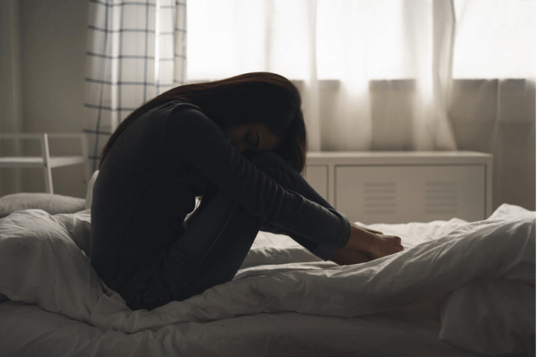 Depression i ett förhållande är ett tecken på inre ensamhet