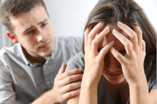 Depression i ett förhållande: när kärleken blir klängig