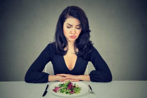 En fobi mot mat beror inte på en rädsla för att gå upp i vikt