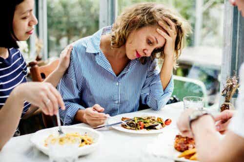 Man kan drabbas av aptitlöshet under stressiga perioder